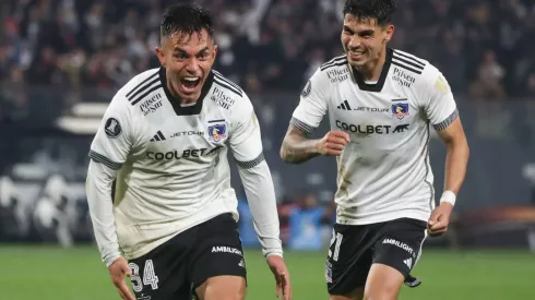 Vicente Pizarro marca golón para Colo Colo. (Foto: Photosport)
