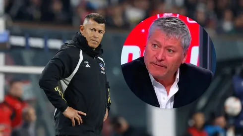 Patricio Yáñez no está conforme con el juego de Almirón en Colo Colo<br />
(Foto: Pepe Alvujar/Photosport) 
