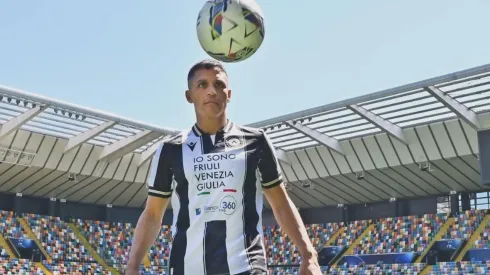 Alexis Sánchez no estará en el estreno de Udinese en la Serie A 2024/2025. (Foto: UdineseCalcio)
