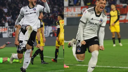 Ramiro González y Cristián Zavala anotaron para Colo Colo ante Coquimbo Unido. (Foto: Photosport)
