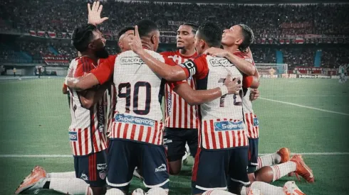 Junior de Barranquilla derrotó por 2-1 a Fortaleza. (Foto: juniorclubsa, Instagram)
