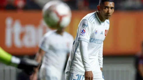 Cristian Palacios podría perderse el duelo entre Universidad de Chile y Cobreloa.
