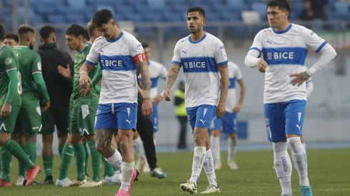 Universidad Católica cayó por 2 a 1 ante Audax Italiano en Rancagua<br />
(Foto: Jorge Loyola/Photosport) 
