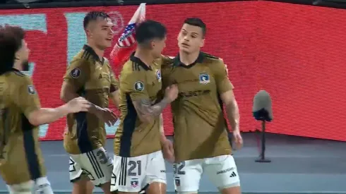 Lucas Cepeda marcó para Colo Colo en el Metropolitano de Barranquilla. (Foto: ESPN)
