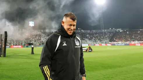 Jorge Almirón se refiere a la llave que tendrá Colo Colo ante River. (Foto: Photosport)
