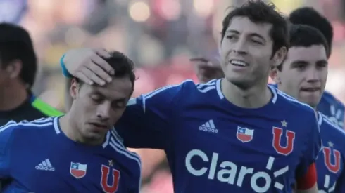 Rojas y Díaz vieron juntos el triunfo azul en Coquimbo.
