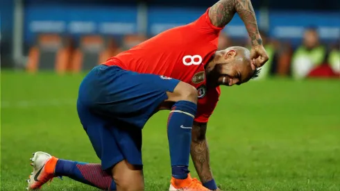 Arturo Vidal  se mosqueó con Ramiro González 
