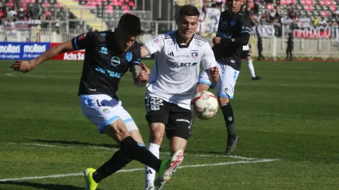 Magallanes venció a Colo Colo en Talca. (Foto: José Robles/Photosport)
