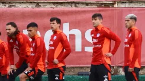 La Roja entrena pensando en Bolivia.
