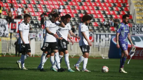 Colo Colo cayó goleado ante Magallanes por 3 a 0.<br />
Carlos Alarcon/Photosport
