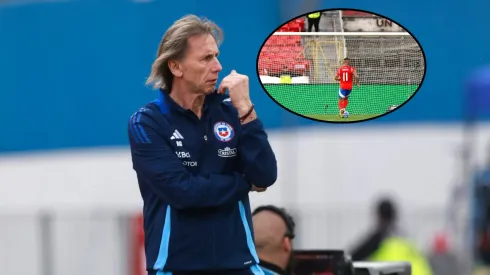 El enojo de Gareca por pregunta sobre Lampe: "¿Qué quieren, que Vargas no haga el gol?"