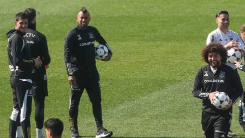 Maximiliano Falcón cuenta la última locura de Arturo Vidal en Colo Colo. (Foto: Jonnathan Oyarzún/Photosport)
