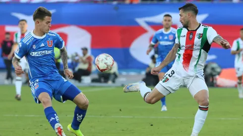 Universidad de Chile y Palestino jugaron en el Nacionla. (Foto: Photosport)
