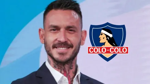 Pinilla ya vibra con el Colo Colo vs. River Plate.
