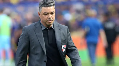 Marcelo Gallardo asegura que River Plate sale con un estimulo del superclásico pensando en el encuentro ante Colo Colo en Núñez. (Foto: Getty)
