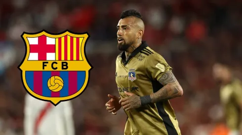 Futbol, River Plate vs Colo Colo.<br />
Cuartos de Final, Copa Libertadores 2024.<br />
El jugador de Colo Colo, Arturo Vidal, durante el partido de copa libertadores contra River Plate disputado en el estadio Monumental en Buenos Aires, Argentina.<br />
24/09/2024<br />
Alejandro Pagni/Photosport
Football, River Plate vs Colo Colo.<br />
Quarter finals, Copa Libertadores 2024.<br />
Colo Colo's player Arturo Vidal, during the copa libertadores match against River Plate at the Monumental stadium in Buenos Aires, Argentina.<br />
24/09/2024<br />
Alejandro Pagni/Photosport