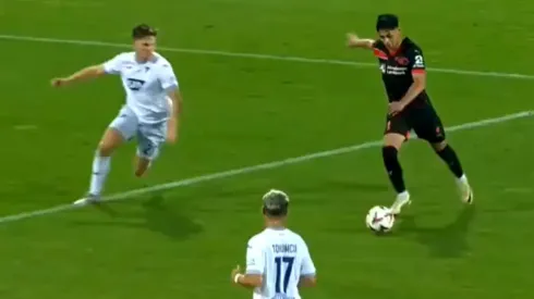 Darío Osorio anotó un golazo en Europa League.