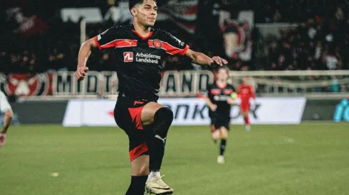 Darío Osorio fue la figura del FC Midtjylland en Europa League.