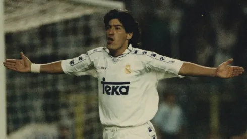 Iván Zamorano tuvo un gran paso por el Real Madrid durante la década del 90.
