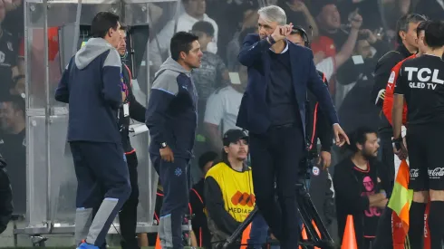 Campeón con la UC no está muy conforme con la renovación de Tiago Nunes. (Foto: Photosport)
