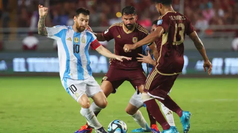 Venezuela y Argentina igualan en Maturín. (Foto: Getty)
