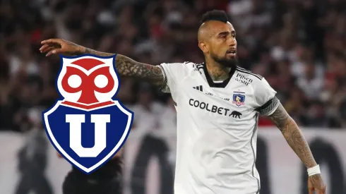 Arturo Vidal se la jugó con todo por figura de Universidad de Chile en La Roja
