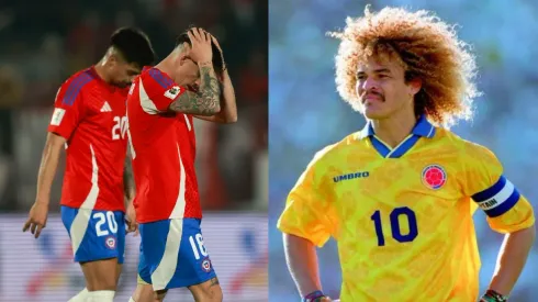 Valderrama encendió el duelo entre Colombia y Chile por las Eliminatorias.
