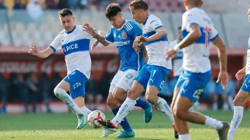 Universidad de Chile se queda con el Clásico Universitario. (Foto: Photosport)
