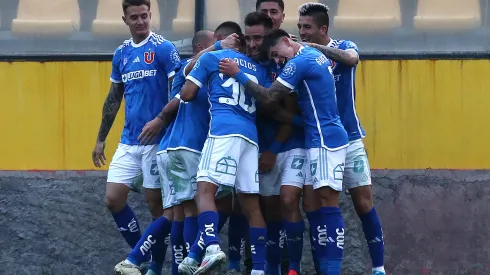 Raúl Toro celebra el triunfo de Universidad de Chile
