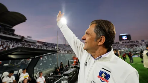 Aníbal Mosa se enfoca en el partido a partido de Colo Colo. (Foto: Photosport) 
