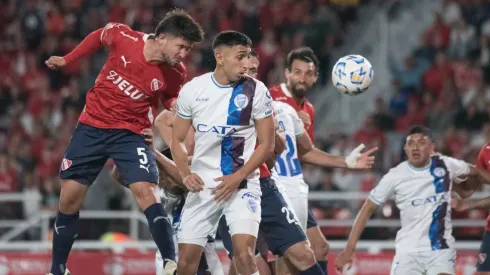 Felipe Loyola marca su primer gol con Independiente. (Foto: Independiente)
