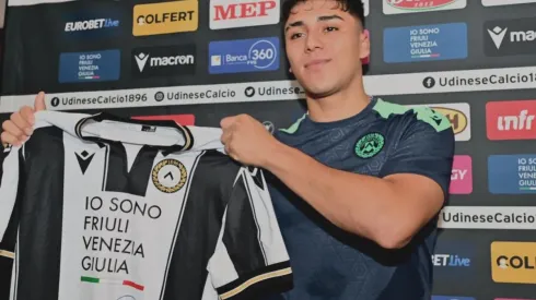 Damián Pizarro debutó en Udinese.
