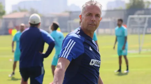 El entrenador azul reveló esta gran noticia en la Universidad de Chile