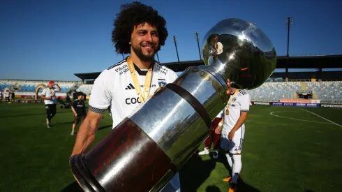 Maximiliano Falcón asegura que es el mejor central del Campeonato. (Foto: Photosport)
