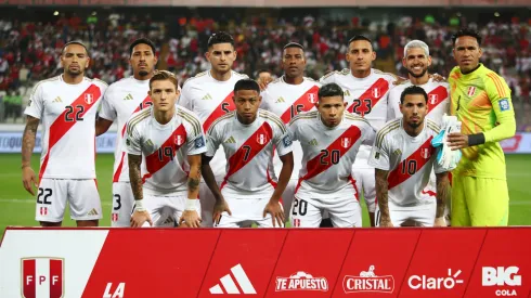 La formación que prepara Perú para enfrentar a Chile
