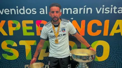 Mauricio Isla proyecto su retiro en Colo Colo. (Foto: Instagram)
