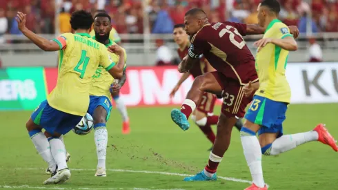 Brasil y Venezuela igualan en Maturín. (Foto: Getty)
