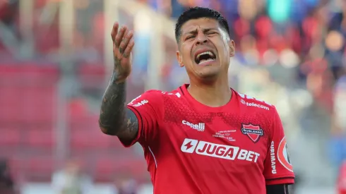 Patricio Rubio estalló en el partido de la U ante Ñublense. (Foto: Photosport) 
