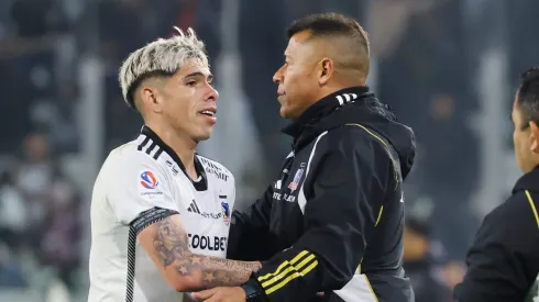 Leyenda de Colo Colo se mosquea con Carlos Palacios<br />
(Foto: Marcelo Hernandez/Photosport)
