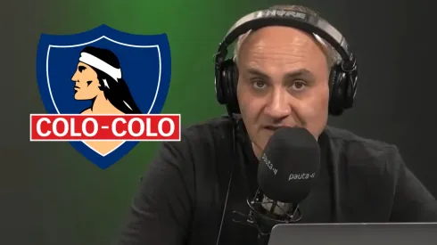 Fernando Tapia se refiere a posible continuidad de futbolista en Colo Colo. (Foto: Radio Pauta)
