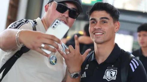 Erick Wiemberg viajó con Colo Colo a la pretemporada. (Foto: @colocolooficial)