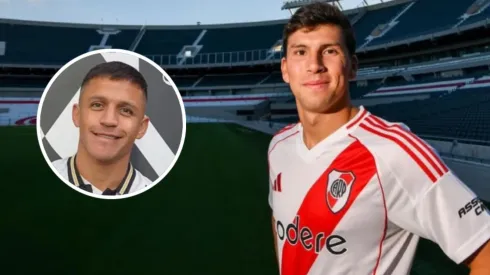 Alexis Sánchez reaccionó al arribo de Gonzalo Tapia a River Plate
