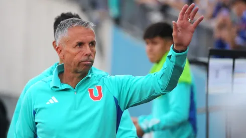 Gustavo Álvarez se refiere al presente de Universidad de Chile. (Foto: Photosport)
