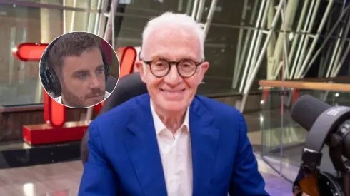 Carcuro hizo emocionar a Fouillioux en TVN.
