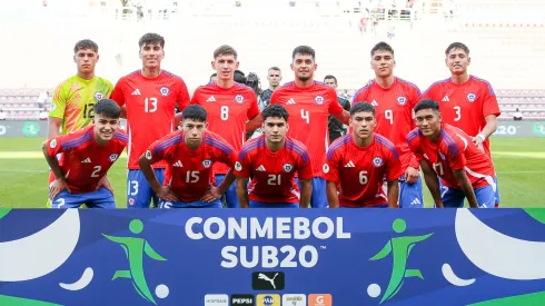 La Roja de momento queda fuera de zona de clasificación al hexagonal final del Sudamericano Sub-20. (Foto: Conmebol)
