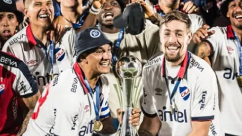 Edu Vargas vio desde las gradas la obtención del título de Nacional