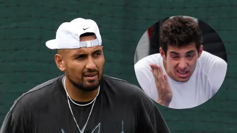 Nick Kyrgios sorprendido con lo que le ocurrió a Christian Garín (Photo by Clive Brunskill/Getty Images)
