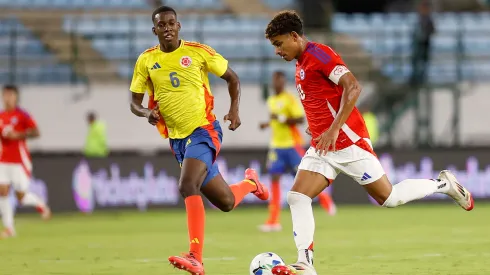 Chile no pudo ante Colombia en el Sudamericano Sub-20. (Foto: Carlos Parra | Federación de Fútbol de Chile)

