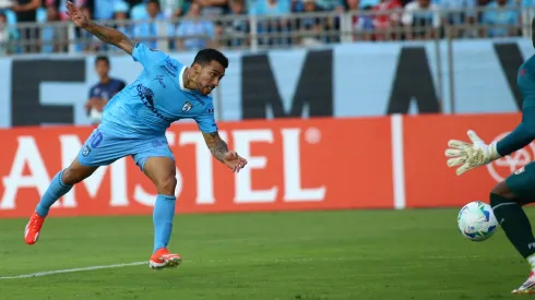 Edson Puch supera una marca en la máxima competición continental. (Foto: Photosport)
