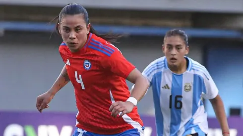 La Roja Femenina pierde 3-0 ante Argentina. (Foto: Jorge Díaz – Comunicaciones FFCh)
